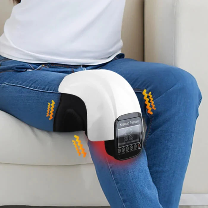 Professional Knee Massager Machine with Heat and Compression for Knee Pain and Recovery