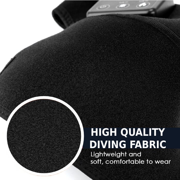 Wireless Knee Massager Brace with Heat and Vibration