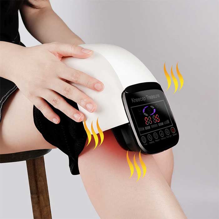 Professional Knee Massager Machine with Heat and Compression for Knee Pain and Recovery