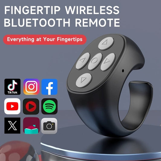 📱LAST DAY PROMOTION - 60% OFF⏳Fingertip Wireless Bluetooth Remote Control