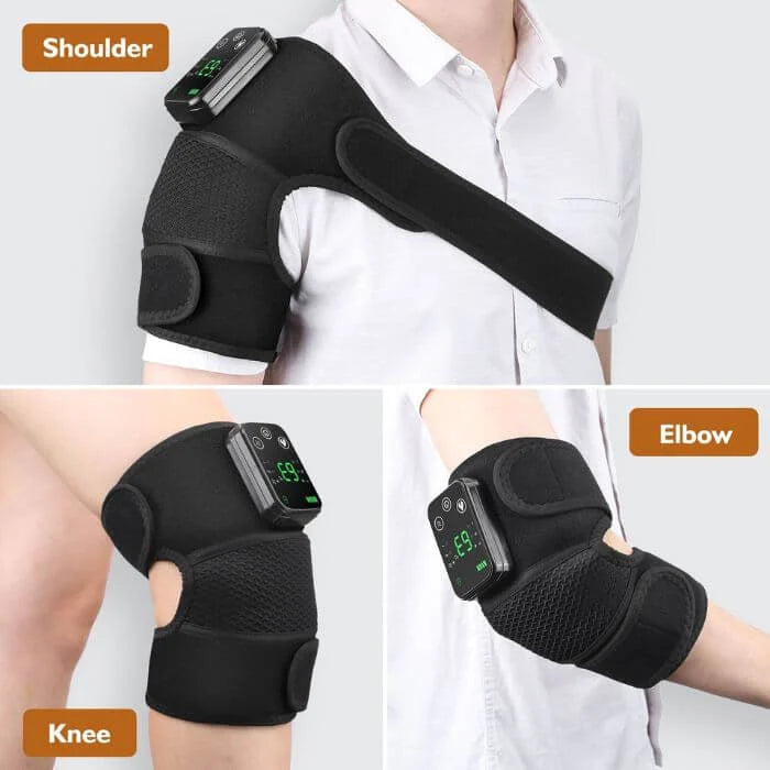 Multi-Functional Knee Massager Brace With Heat for Knee Pain and Recovery