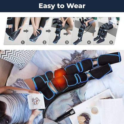 Air Compression Leg Massager with Heat