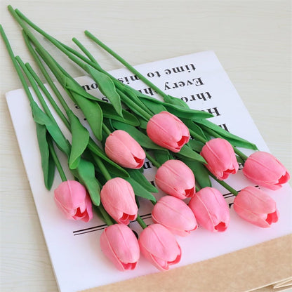 High Quality Artificial Latex Tulips